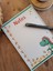 Özel Tasarım Hayvan Temalı Notepad 2