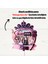 Blackpink Temalı Kız Çocuk Doğum Günü Isme Özel 3D Pasta Parti Süsü Seti Cake Topper (22 x 21 cm ) 2