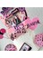 Blackpink Temalı Kız Çocuk Doğum Günü Isme Özel 3D Pasta Parti Süsü Seti Cake Topper (22 x 21 cm ) 3