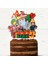 Itfaiye Temalı Erkek Çocuk Doğum Günü Kişiye Özel 3D Pasta Parti Süsü Cake Topper (23 x 21 cm ) 1