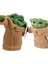 The Mandalorian Baby Yoda Grogu Bebek Yoda Aksiyon Figür Oyuncak Seti 3 Yoda Figürü Bir Arada Set A 5