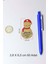Kardan Adam Temalı Yeni Yıl Etiketi-Merry Christmas-Kraft Yılbaşı Etiketi(3,8x6,5 Cm)60 Adet 2
