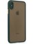 Apple iPhone Xs Max Kılıf Montreal Silikon Kapak - Yeşil Glstd 2
