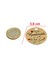 Hand Made With Love Kart 100 Adet Kraft Etiket 3,8 cm 2