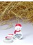 Kardan Adam Temalı Yeni Yıl Etiketi -Merry Christmas -Yılbaşı Etiketi (3,8 x 6,5 Cm) 60 Adet- 4