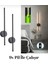 Modern Dekoratif Günışığı LED Duvar Aplik 70 cm Siyah (Pilli ) 1