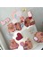 Capybara Kapibara Temalı Kız Çocuk Doğum Günü Kişiye Özel 3D Pasta Süsü Seti Cake Topper 4