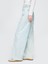 Kadın Mavi High Rise Stride Wide-Leg Jean Pantolon 4