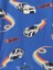 Bebek Mavi %100 Organik Pamuk Hot Wheels™ Pijama Takımı 2