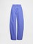 Kadın Mavi High Rise Barrel Jean Pantolon 2