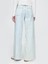 Kadın Mavi High Rise Stride Wide-Leg Jean Pantolon 3