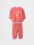 Bebek Kırmızı Vintagesoft Sweatshirt Outfit Set 1