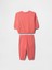 Bebek Kırmızı Vintagesoft Sweatshirt Outfit Set 3