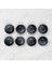 8'li Düğme Koyu Gri - 1122 2
