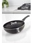 Granit Döküm 8 cm Derin Wok Tava - Yapışmaz Wok Tava - 24 cm 721662 3
