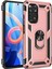 Xiaomi Redmi Note 12S Kılıf Sofya Yüzüklü Silikon Kapak - Rose Gnzrz 1