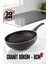 Granit Döküm 8 cm Derin Wok Tava - Yapışmaz Wok Tava - 30 cm 721663 2