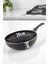 Granit Döküm 8 cm Derin Wok Tava - Yapışmaz Wok Tava - 30 cm 721663 3