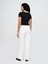 Kadın Siyah Gap Logo Crop T-Shirt 4