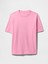 Kadın Pembe Organik Pamuk Vintagesoft Heavyweight T-Shirt 2