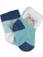 Bibaby Biorganic Hello Teddy Bear 2'li Kız Çorap 68404 Yeşil 1