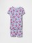 Bebek Mor Çilek Desenli Pijama Takımı 1