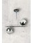 Çello Modern Tasarım Metal Krom Renk Cafe - Salon - Mutfak – Yatak Odası – LED 2'li Avize 1