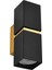 Çift Yönlü Iç Mekan Aplik 2*7W/6500K Siyah Gold Md-A 5187-21 2