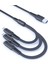 DC19 3in1 USB Kablo 1.3m 3A - Siyah Gnzrz 1