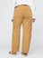 Kadın Koyu Bej High Rise Barrel Jean Pantolon 4