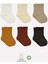 Bistyle Mix Penye Soket Çorap 6'lı BS10101M Toprak 1