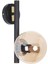 Libra Siyah Gold Bal Camlı Aplik 3
