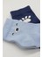 Bistyle Bear Penye Soket Çorap 2'li BS10116 Mavi 4