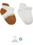 Bistyle 2'li Penye Sneakers Çorap BS20105 Ekru Hardal 1