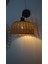 Rattan Aplik 25 x 30 cm "stone" - El Yapımı Doğal Aydınlatma 3