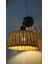 Rattan Aplik 25 x 30 cm "stone" - El Yapımı Doğal Aydınlatma 4