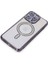 Apple iPhone 15 Pro Kılıf Joke Simli Magneticsafe Kılıf - Derin Mor Gnzrz 1