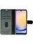 Samsung Galaxy A56 Kılıf Deri Kartlıklı Kılıf Kapaklı Kılıf - Siyah 4