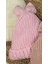 Kitti Bebe Kız Kulaklı Bere (1-4 Yaş) K24120-05 Açık Pembe 1