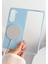 Samsung Galaxy Z Fold 5 Kılıf Mata Fold Kapak - Sierra Blue Gnzrz 1