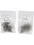 100+100 Adet 0,6 Mm-0,8 mm Dalgalı Tip Plastik Kaynak Zımba Teli 2