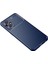 Xiaomi Poco M5 Kılıf Auto Focus Karbon Kapak - Lacivert Gnzrz 1