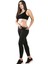 Siyah Kadın Termal Sauna Atlet Tayt Takım - 743 1