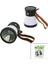 2in 15W+360°SMDEL Feneri Solar- USB Şarj Powerbank 500LM Işık Ayarı Flaşör Suni Deri Kulp PT-8151 (4887) 1