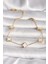 316L Çelik Gold Renk Baby Boy Yonca Model Kadın Bileklik - TJ-BB6640 1