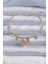 Pirinç Altın Renk Zirkon Taşlı Yonca Model Charm Bileklik - TJ-BB6327 1