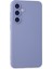 Samsung Galaxy S24 Kılıf Nano Içi Kadife Silikon - Lila Glstd 1