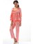 Nar Çiçeği Saten Pijama Takımı - 1413 1