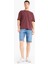 Regular Fit Jean Bermuda Şort E5983AX25SM 2