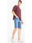 Regular Fit Jean Bermuda Şort E5983AX25SM 3